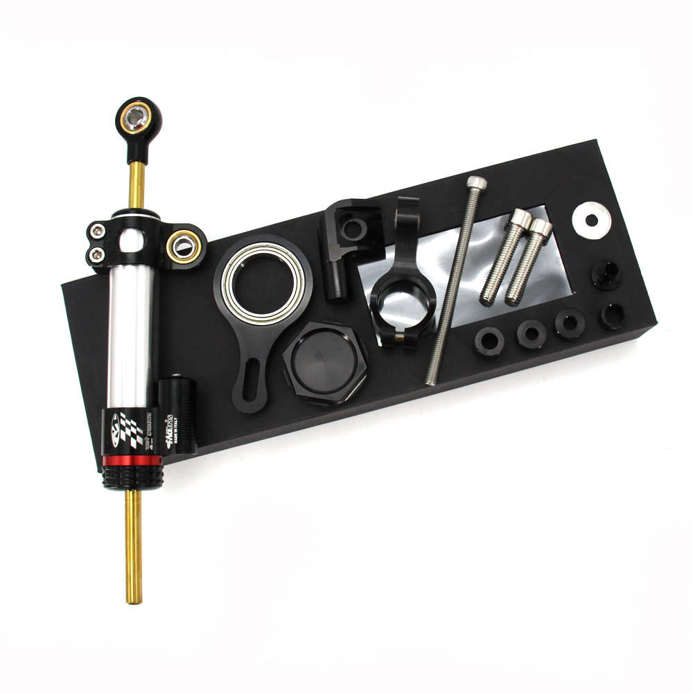 CNC 알루미늄 조정 가능한 오토바이 스티어링 안정화  - Steering Damper Stabilizer Kit Cnc 리뷰 및 가격