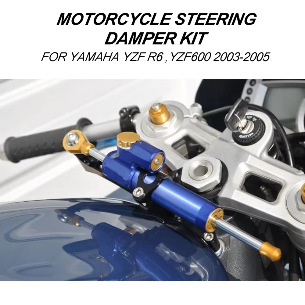 YAMAHA YZF600 R6 2003-2005 오토바 - Steering Damper Stabilizer Kit Cnc 리뷰 및 가격